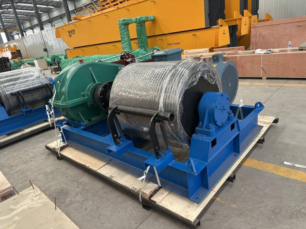 5-ton, 60-meter winch sold to India