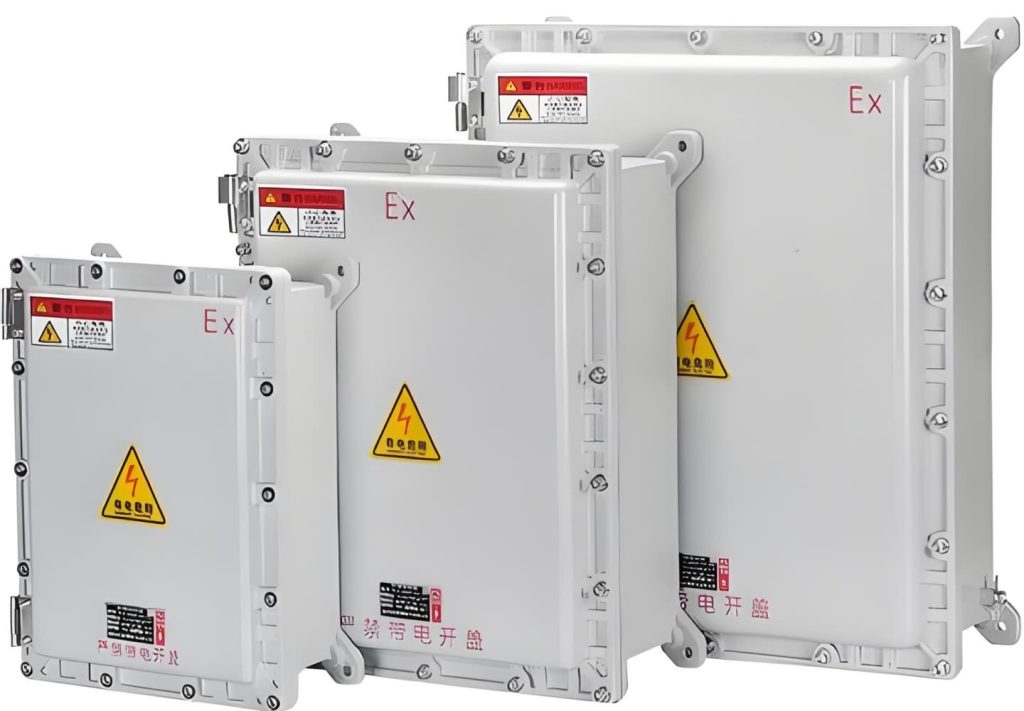 Explosion-proof electrical box with ExdIIBT4 explosion-proof mark