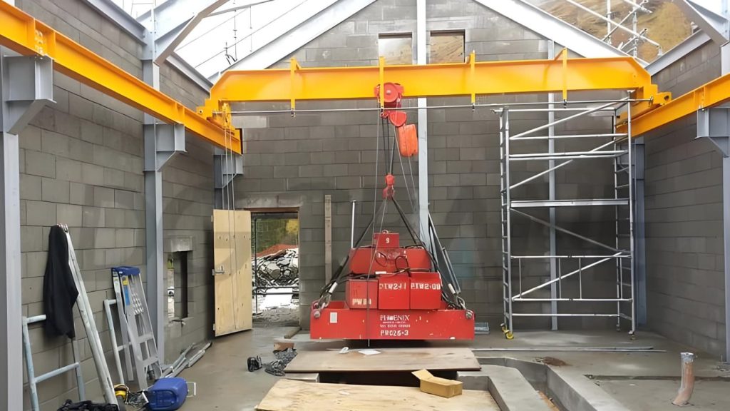 Manual bridge crane