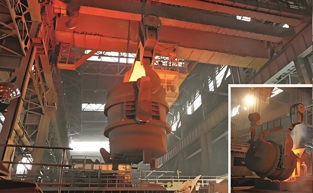 Metallurgical crane