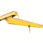 Single-girder bridge manual crane