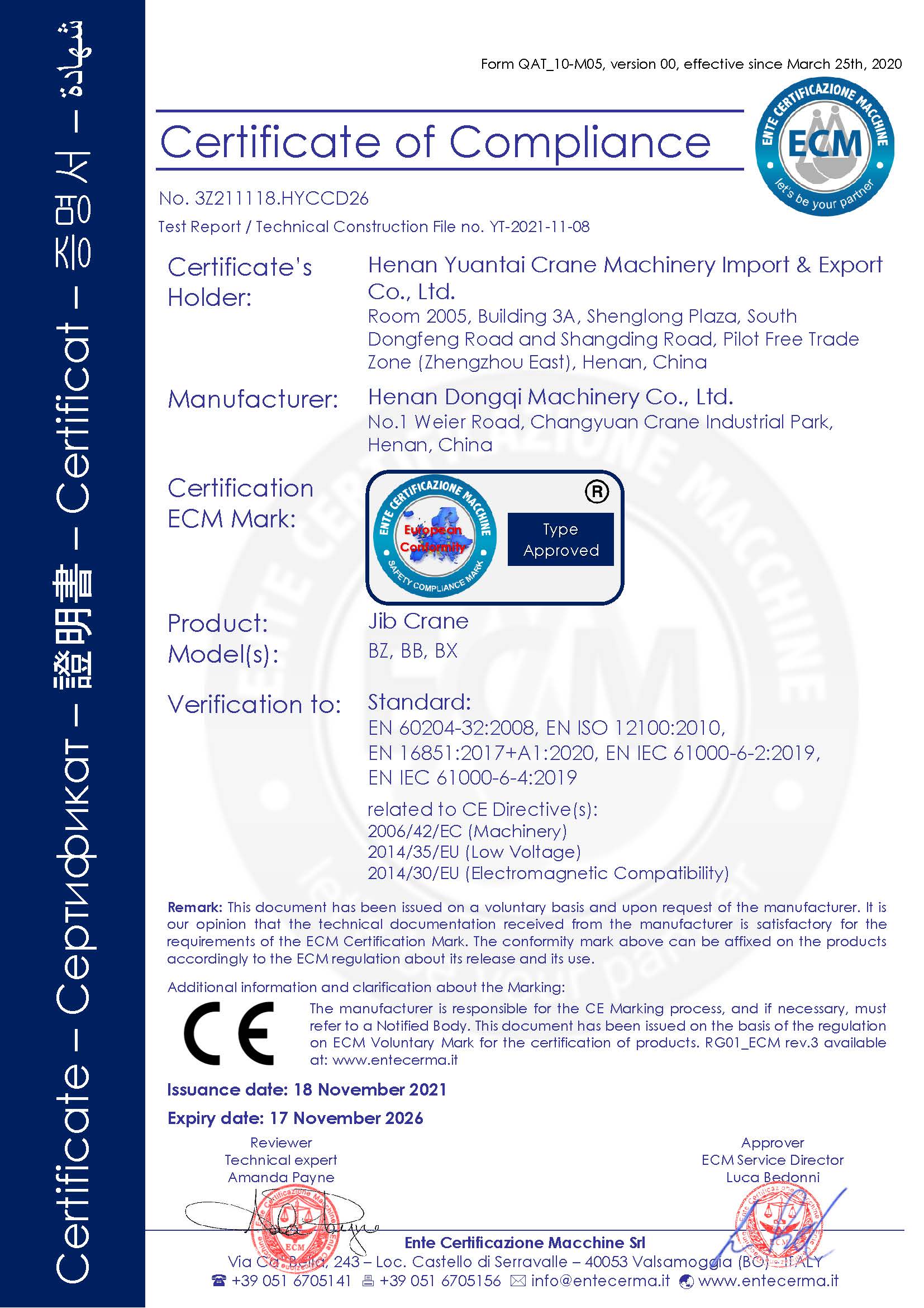 CE-jib crane